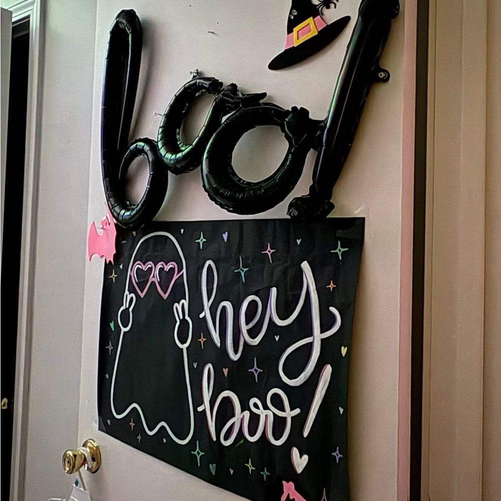 Black Halloween Wall Decor